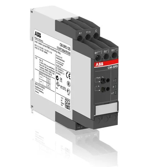 ABB 모니터링 릴레이 CM-SRS.12S 1c/o 0.3-15 A