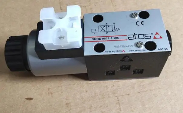 ATOS 솔레노이드 유압 밸브 SDHE-0631/2 10S 24VDC 230VAC COE-24DC/10 24V DC 30W