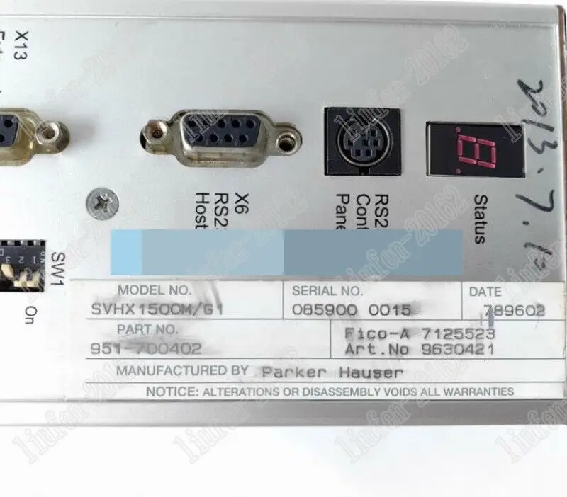 리퍼 PARKER SVHX-M 시리즈 드라이브 SVHX1500M G1 951-700402 1PC