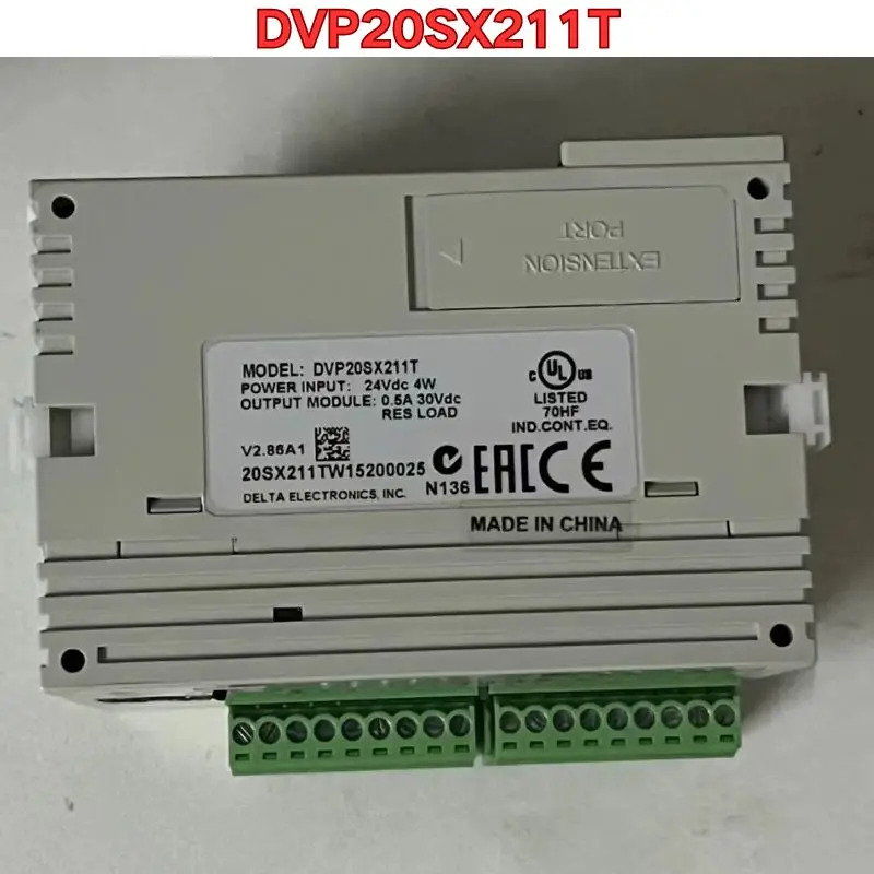오리지널 plc 모듈 DVP20SX211T 신