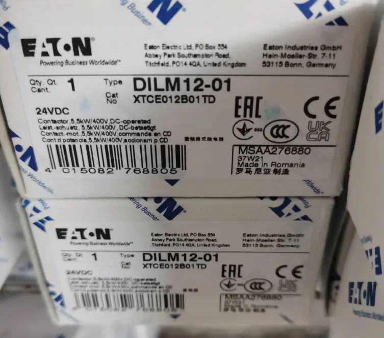 이튼 접촉기 DILM12-01 24VDC 신