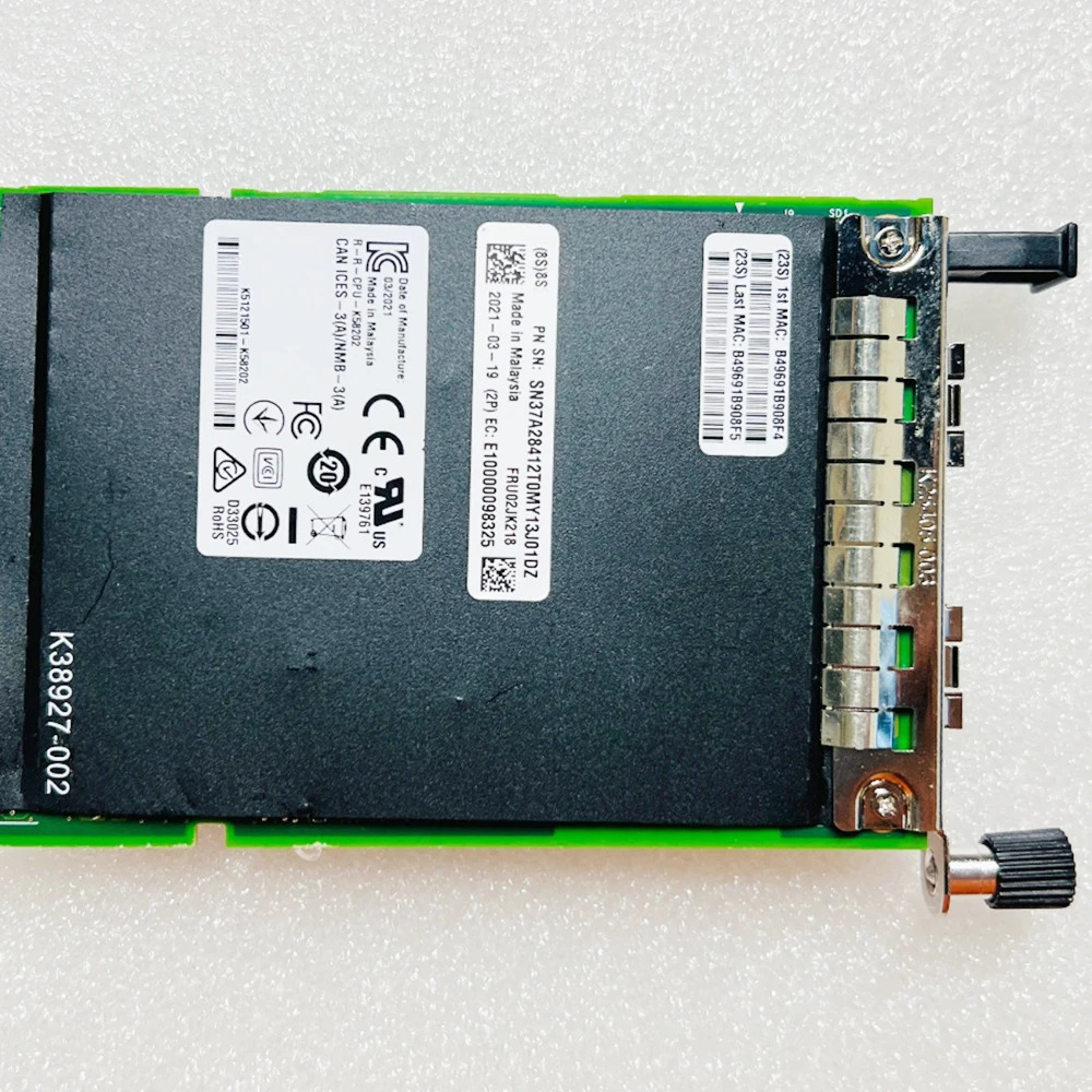 IBM 듀얼 포트 10G 네트워크 카드 02JK218E810-XVDA2 10/25Gb 2P SFP28 OCP3