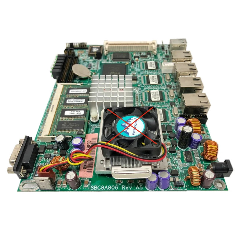 Axiomtek 고성능 저전력 산업마더보드 SBC8A806 REV.A5용