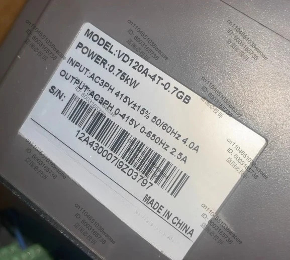 주파수 변환기 VD120A-4T-0.7GB 380V 3상