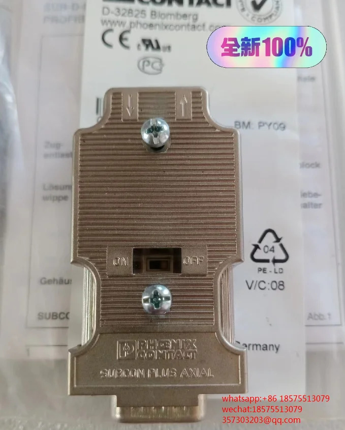 피닉스 2744380 커넥터 SUBCON-PLUS-PROFIB AX SC 네트워크 커넥터신