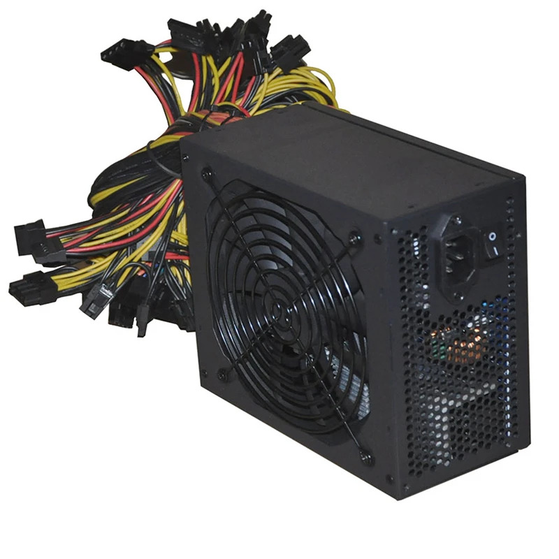 Thunderobot 1060 480 9380 9370 지지대 8 카드 전원공급장치 PSU 정격 1800W 피크 2000W SDGR-2000ETH 신