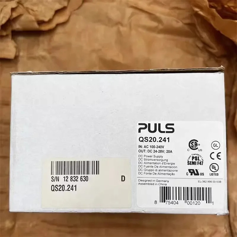 PULS 전원공급장치 QT20.241/CTCS5.241/QS10.241/CPS20.241/CP10.241