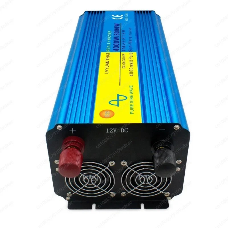 순수 사인파 전력 인버터 리모컨 태양광 자동차 컨버터 4000W 8000W DC 12V 24V 48V AC 110V 127V 220V