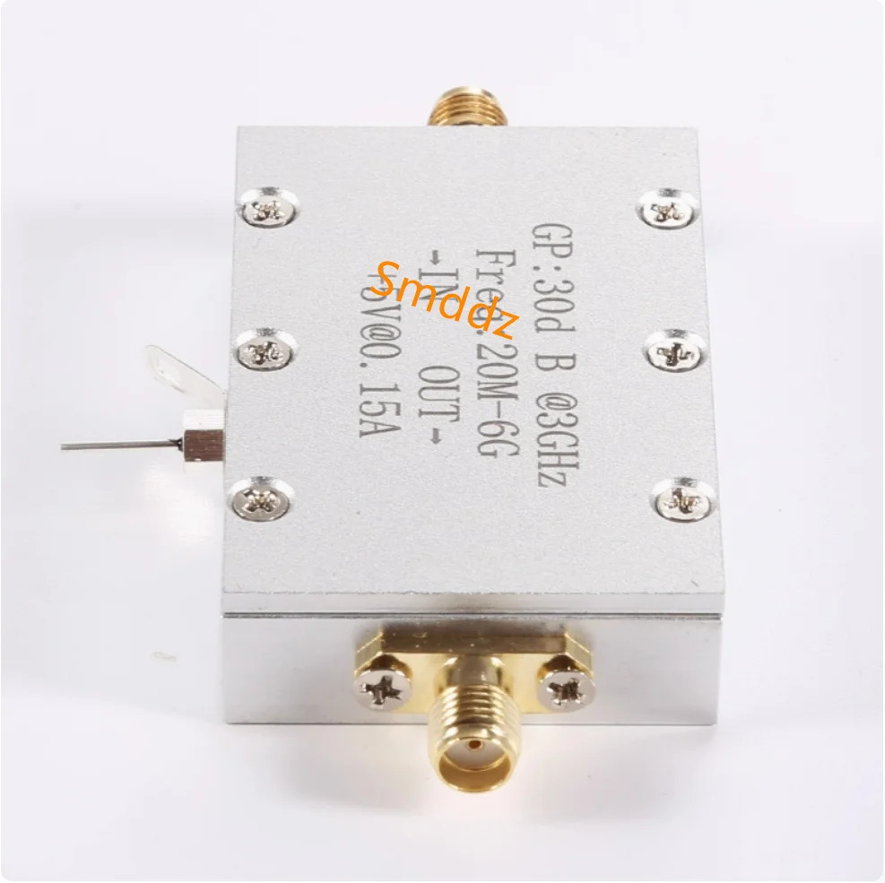 20M-6G 광대역 RF 저잡음 증폭기 고이득 30dB LNA 마이크로파 수신