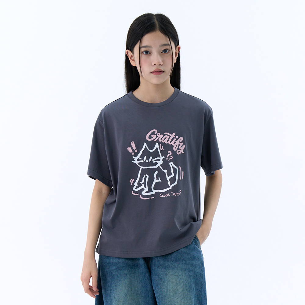 [N배송] 더데이걸 쿨 하냥 박시티 TGRA2652E - 상품 이미지