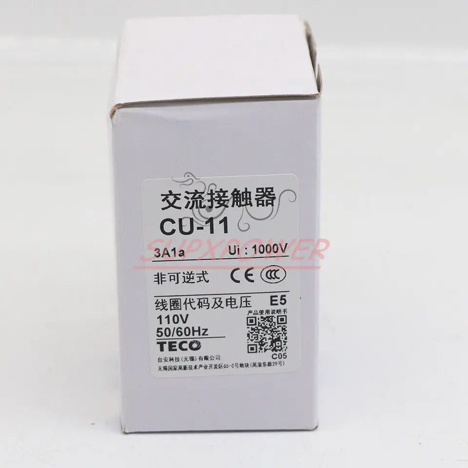 TECO Taian AC 접촉기CU-11 110V신