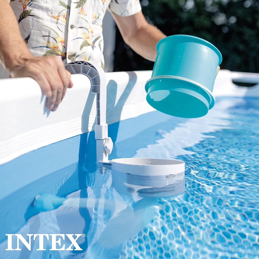 Intex 디럭스 800 GPH+ 벽걸이 수영장 표면 자동 스키머 OS (Pack of 5) Skimmer - 상세 이미지 2