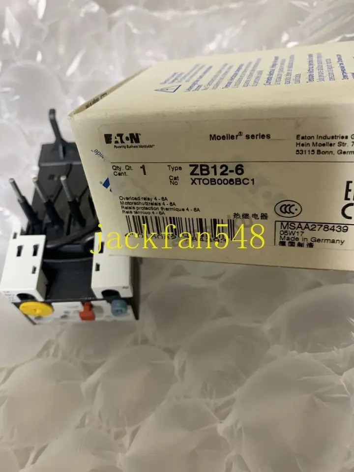 xx 이튼 몰러 ZB12-6 1PC
