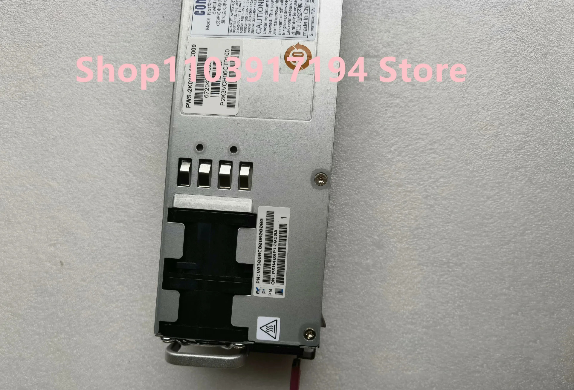 Supermicro PWS-2K03P-1R-LC009 예비 전원공급장치 2000W