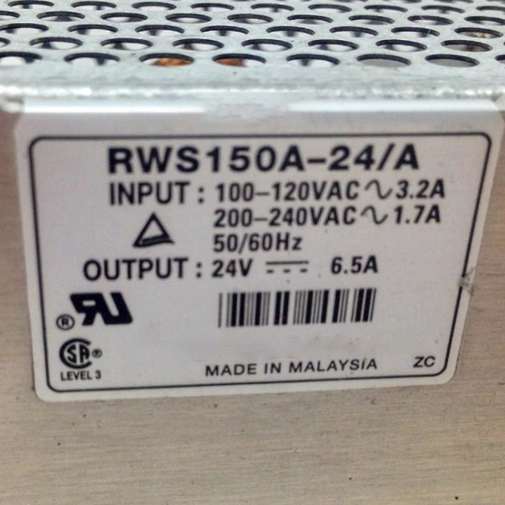 산업기기 전원공급장치 24V/6.5A RWS150A-24/A