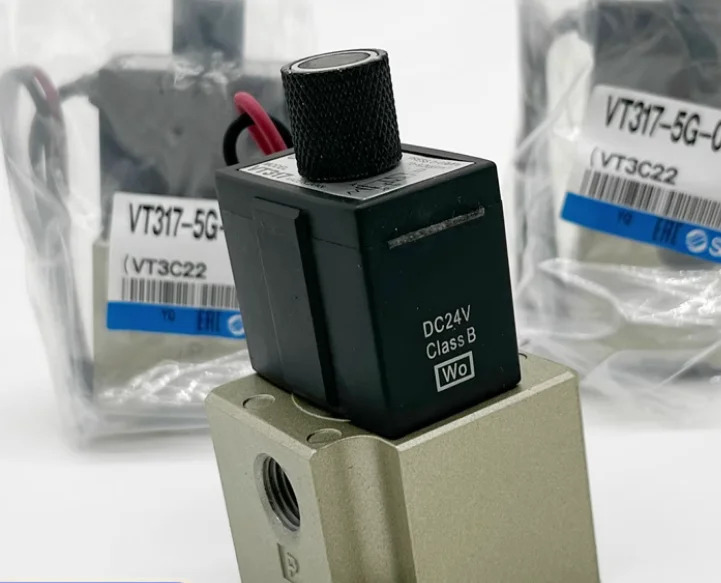 SMC 솔레노이드 밸브 VT317-4G-02 VT317V-4G-02 VT317-4DZ-02 VT317V-4DZ-02 VT317-6G-02 VT317V-6G-02 VTA315-02