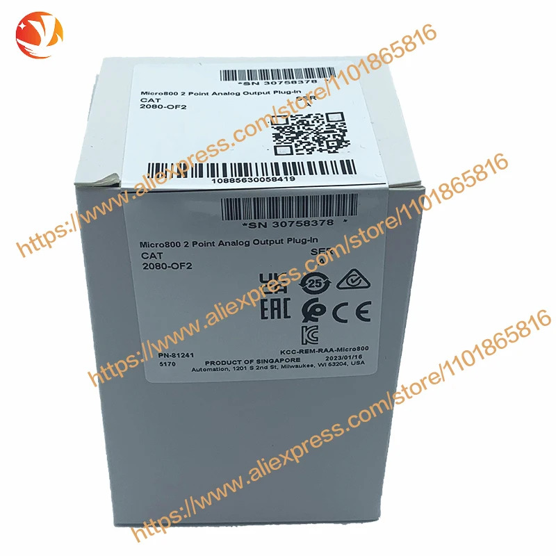 오리지널 만 2080-OF2 2080-IF8 2080MEMBAKRTC 2080IF2 1762-IF4 1762-OF4 2085-OF4 2080-MEM-BAKRTC