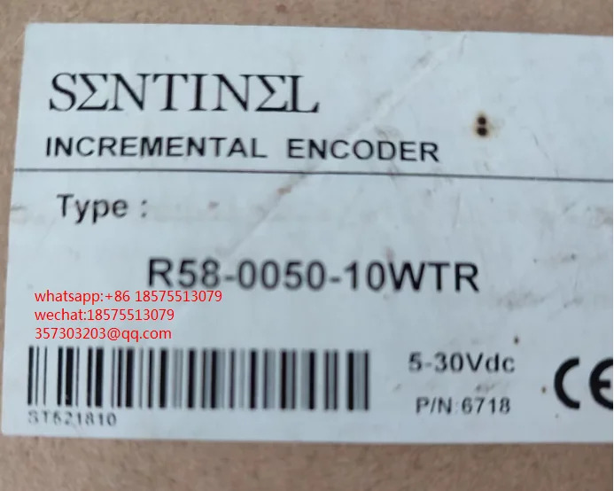 SENTINEL R58-0050-10WTR 인코더오리지널