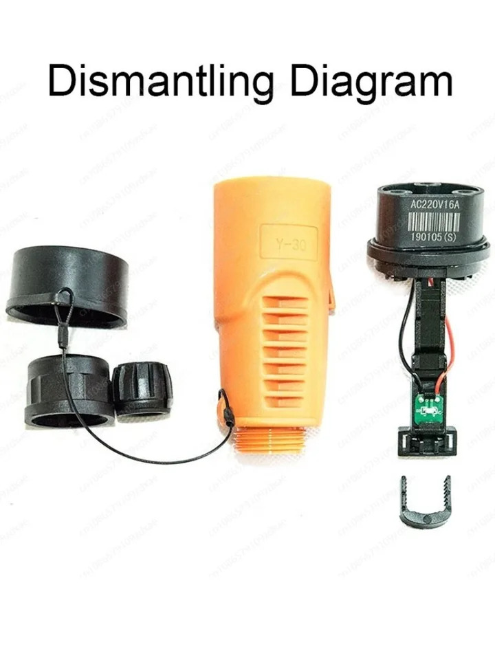 Y-30 플매트 카펫 러그 타입 2 3 미터 케이블 AC220V 16A