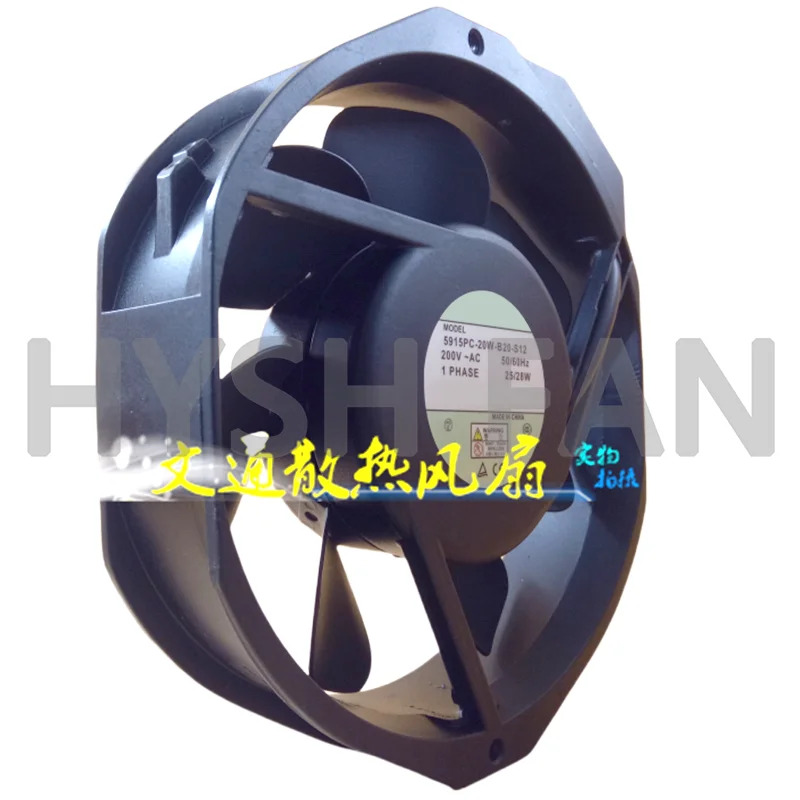 17238 다리미 고온 냉각팬 5915PC-20W-B20-S12 200V 25 W 28W