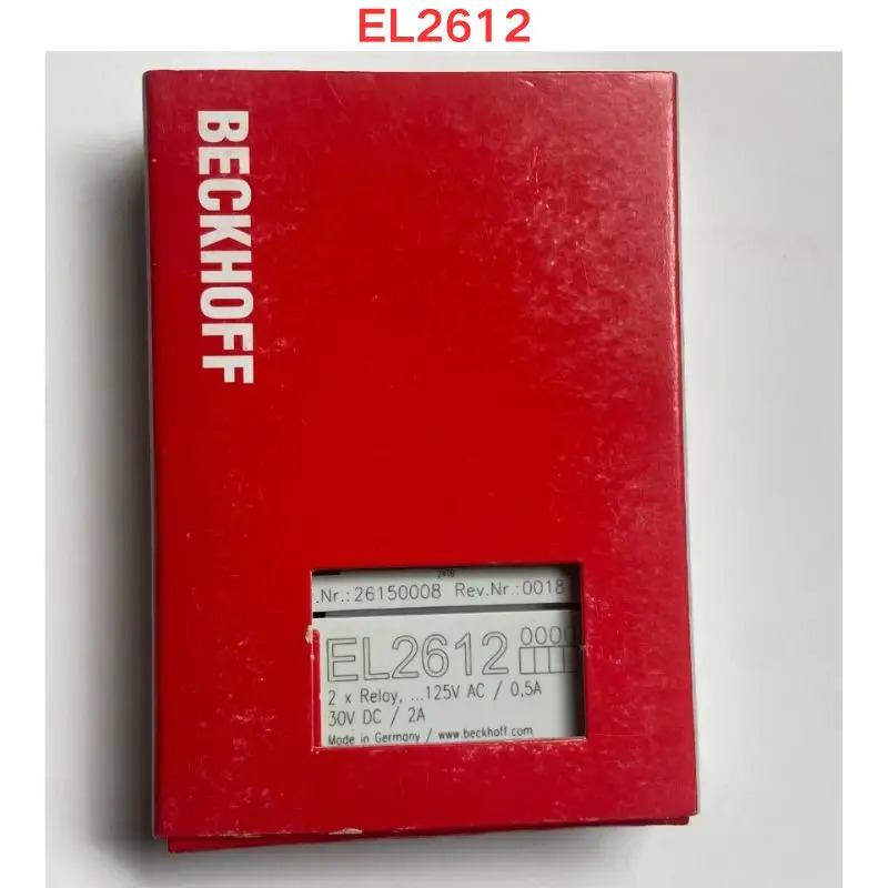 Beckhoff 모듈 EL2612 신