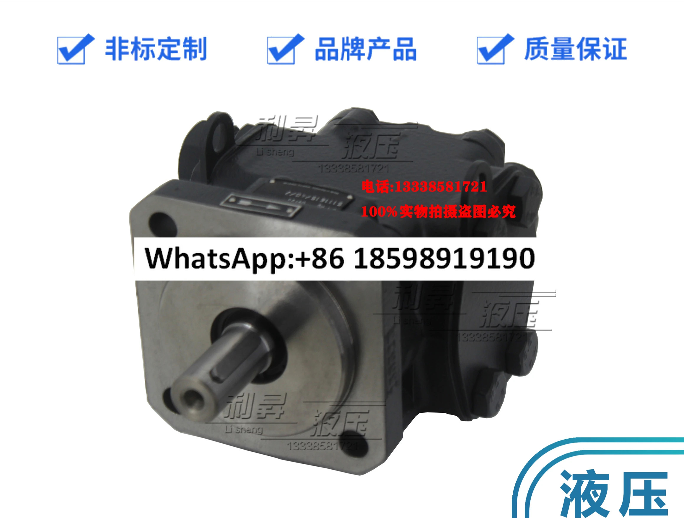 기어 펌프 R45/80 FL-Z-DB16-W-SAE2-R-SO 오일