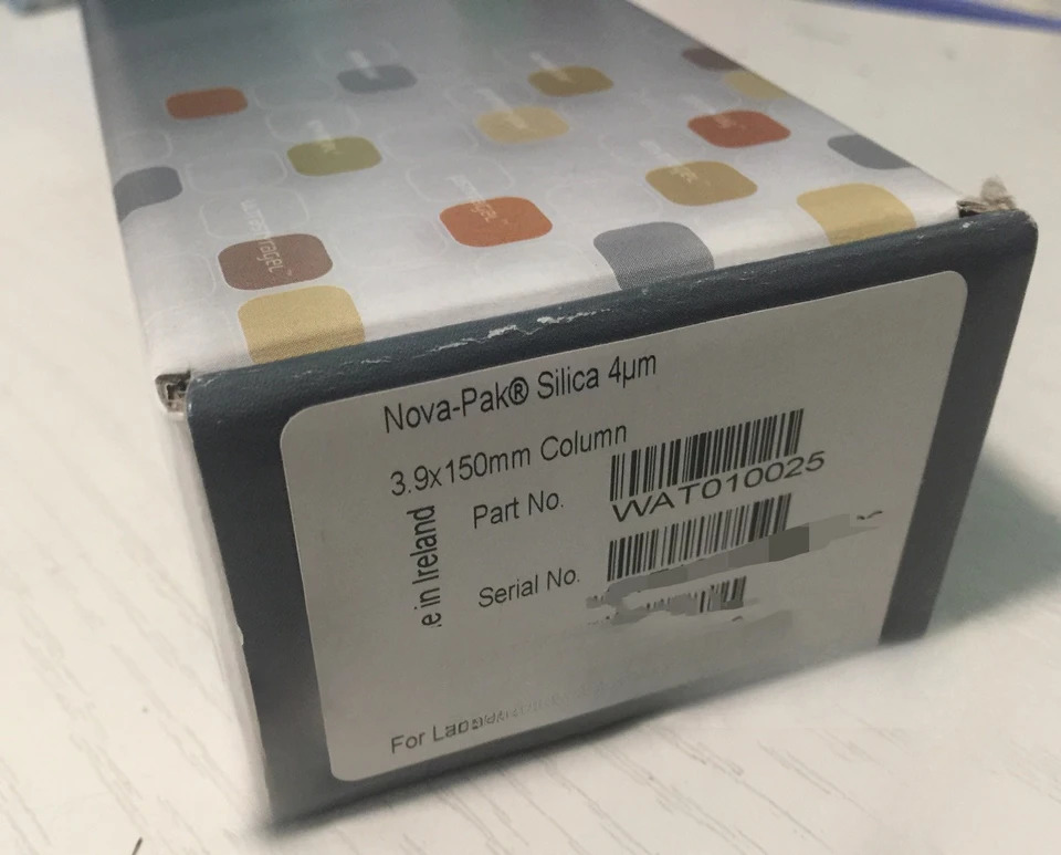 Waters Nova-Pak 실리카 3.9x150mm 액체 크빈티지토그래피 럼 WAT010025