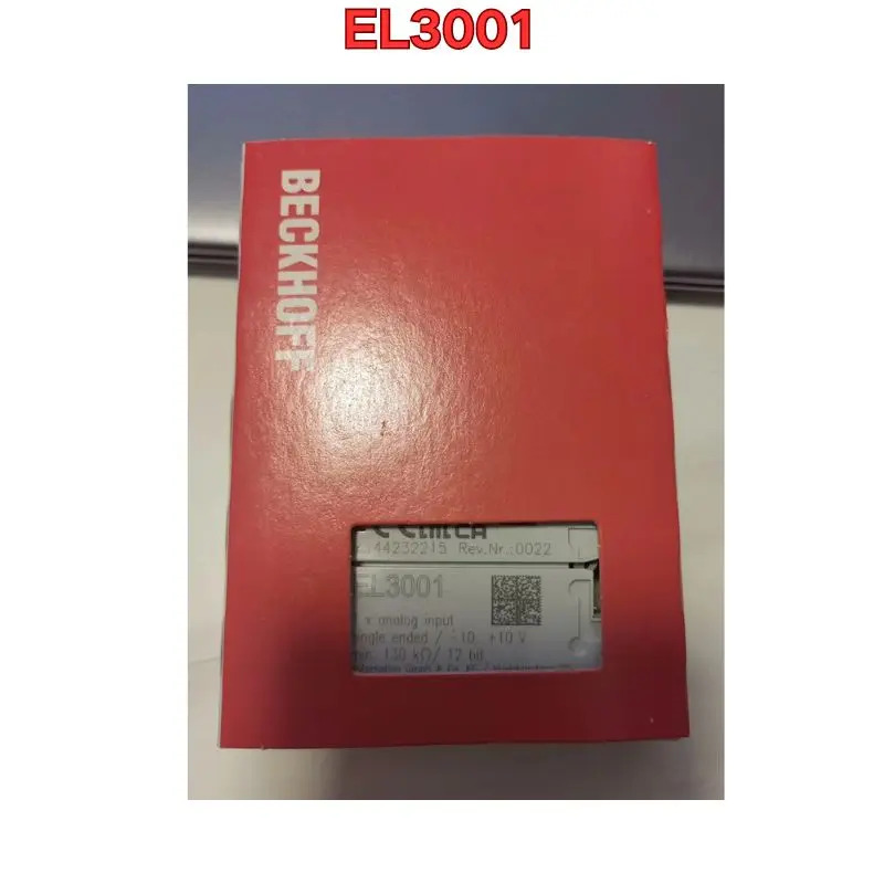 Beckhoff 모듈 EL3001 신