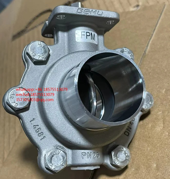 GEMU DN40 버터플라이 밸브 PN25 1.4581신