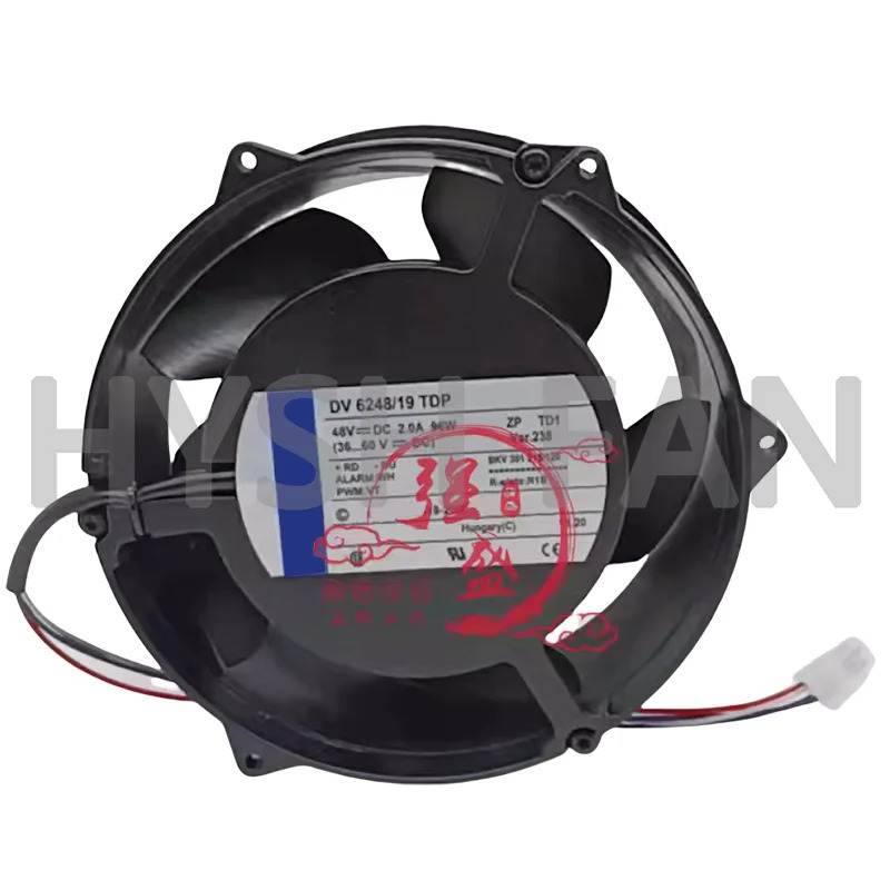 알루미늄프레임 인버터 냉각팬 4 와이어 48V 96W DV6248 19TDP 신