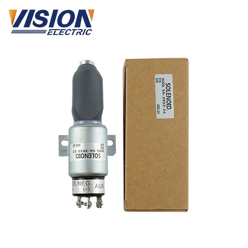 12v 솔레노이드 밸브 SA-3933-12 디젤 엔진 24v SA-3933-24