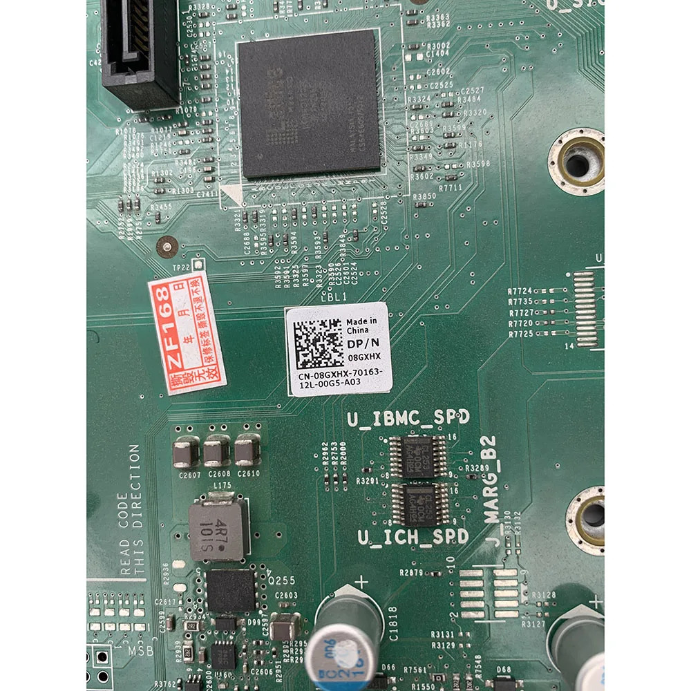 DELL PowerEdge R610 서버 마더보드 YF3T8 W260J 8GXHX 08GXHX F0XJ6 XDN97 RP59R용