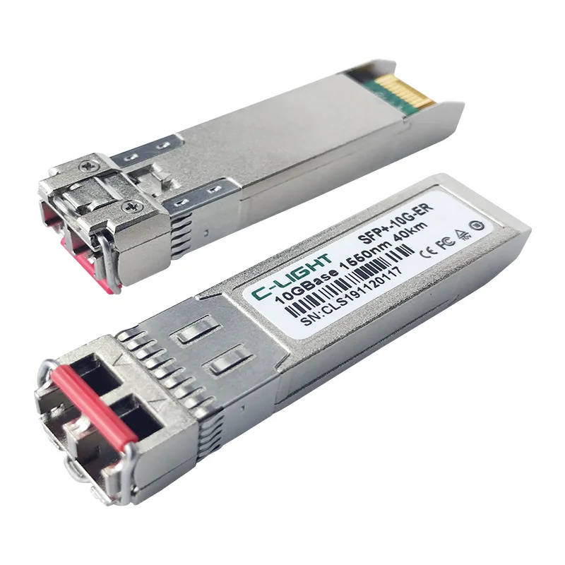 C-LIGHT CLSFPP1510GER Aruba 네트워크와 호환 SFP-10G-ER 10GBase SFP  트랜시버 SMF 1550nm 40km LC DOM