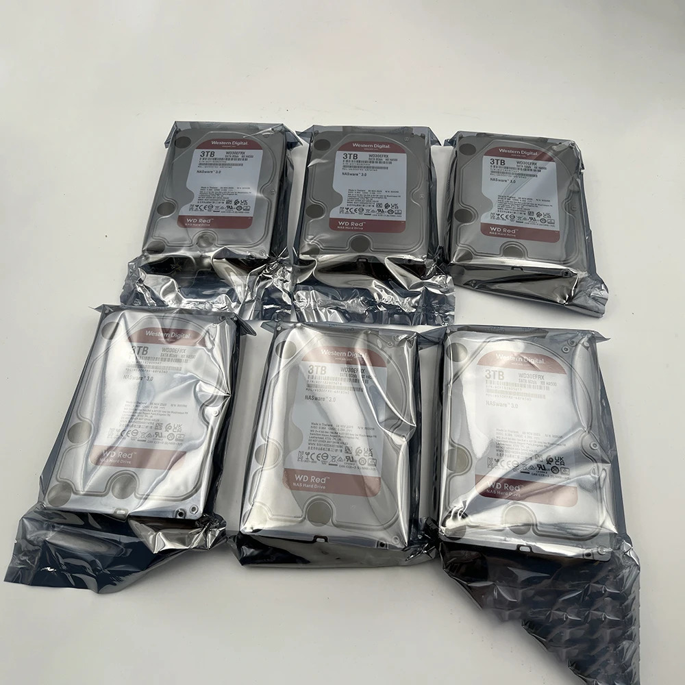 WD 3TB SATA 3.5인치 5400RPM 64MB 기계식 하드 NAS 레드 WD30EFRX