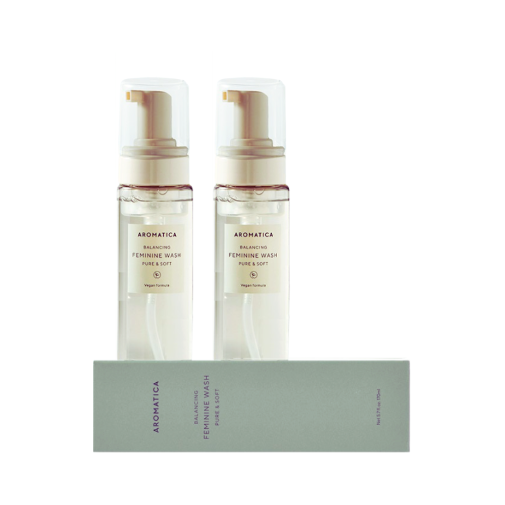 아로마티카 퓨어 앤 소프트 여성청결제 170ml x2개 - 상품 이미지