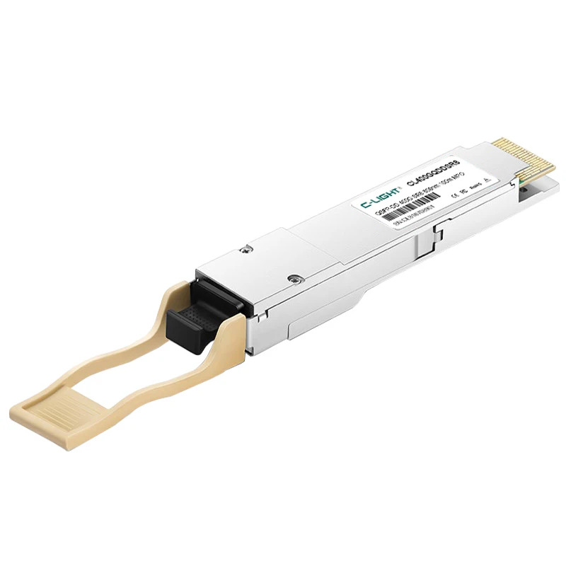 C-LIGHT CL100GQSFPZR4 QSFP28 100G LAN WDM ZR4 80KM 송수신기는 DDM/DOM 이LC 커넥터를 지원