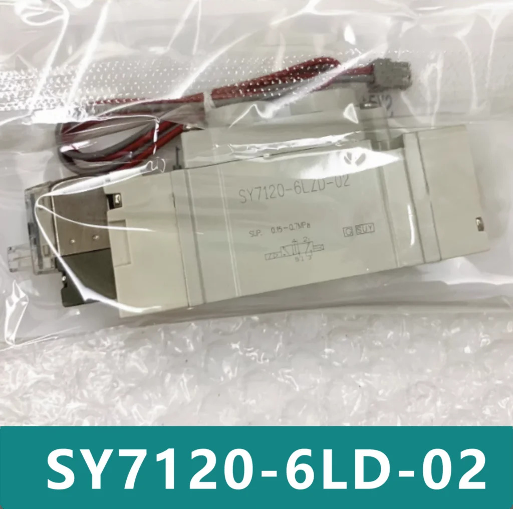 SY7120-6LD-02 오리지널 솔레노이드 밸브 신