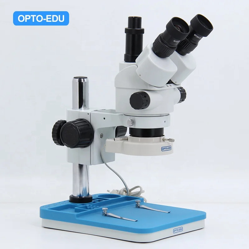 OPTO-EDU A23.3645N-R1 셀 수리 렌즈 도구 현미경 휴대 전화 90x