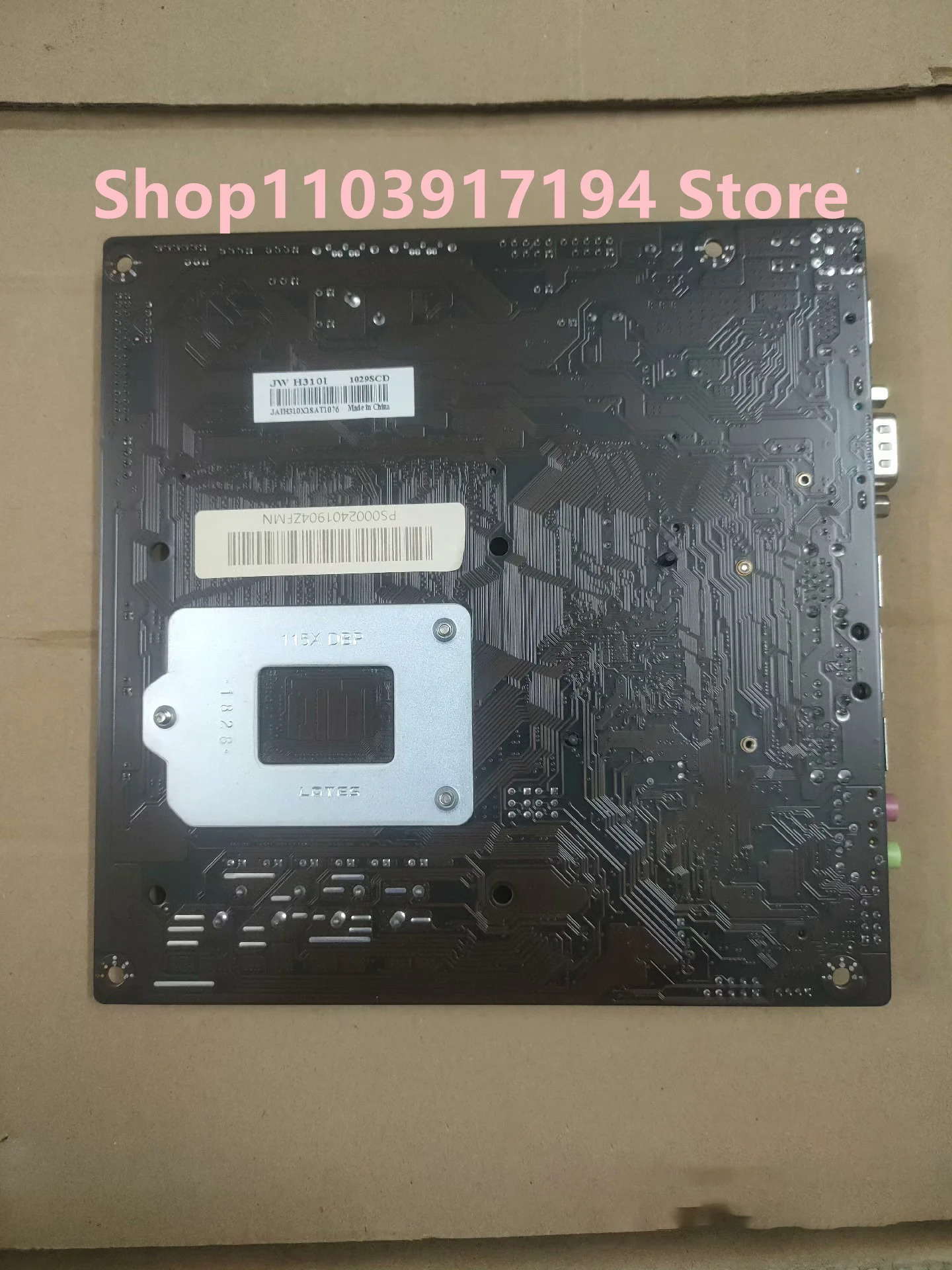J  W H310i 마더보드 통합 itx