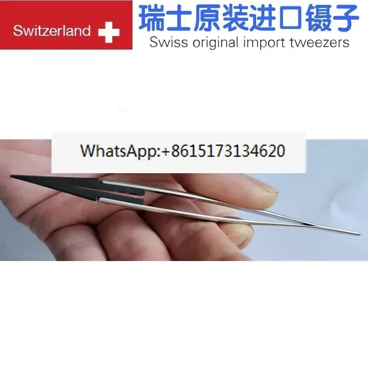 2ASVR.SA 스위스 정전기 방지 트위저 라운드 헤드