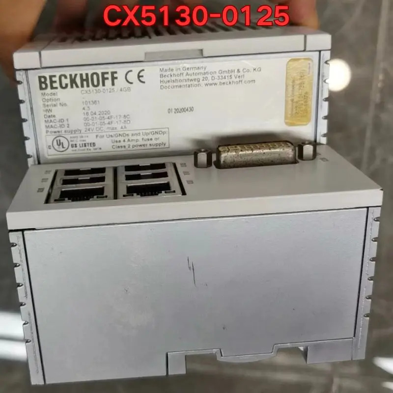 리퍼 PLC 모듈 CX5130-0125 기능 정상