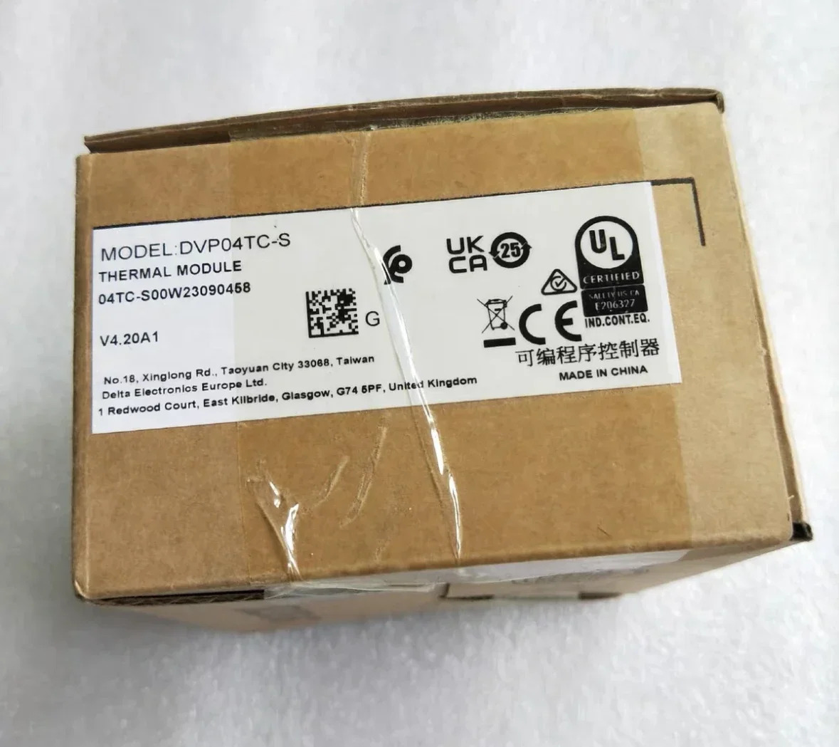DVP04TC-S PLC 온도 모듈
