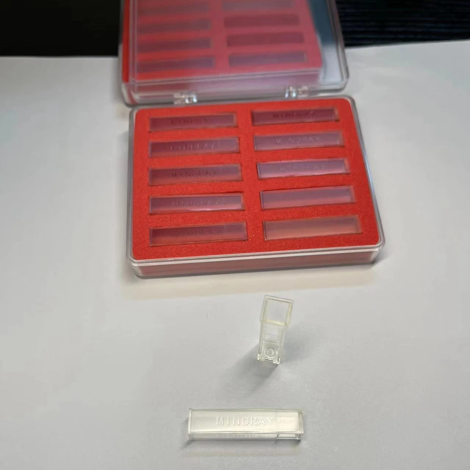 100PCS 큐벳 Mindray BS380 BS390 BS400 BS420 BS480 BS490 BS800 BS820 BS 880 BS890 Biochemiical 분석기 호환