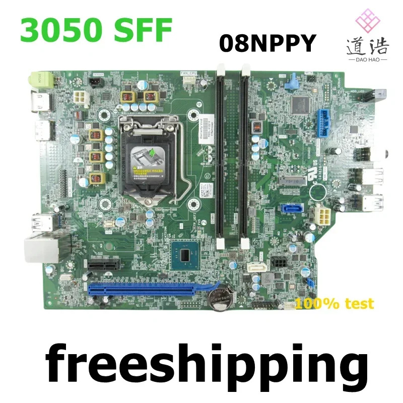 Dell Optiplex 3050 SFF 마더보드CN-08NPPY 08NPPY 8NPPY LGA 1151 DDR4 메인보드 완전 작동 리퍼