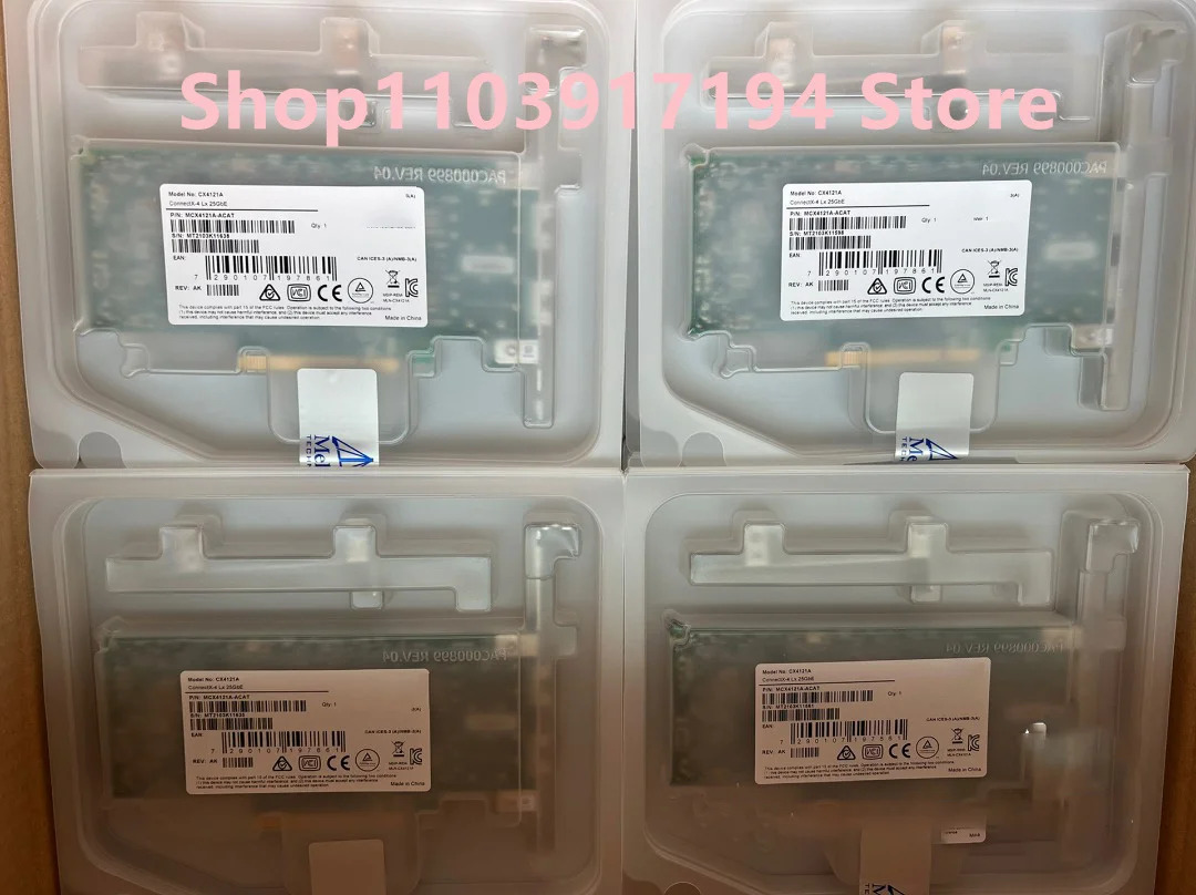 Mellanox MCX4121A-ACAT 네트워크 카드 CX4121A