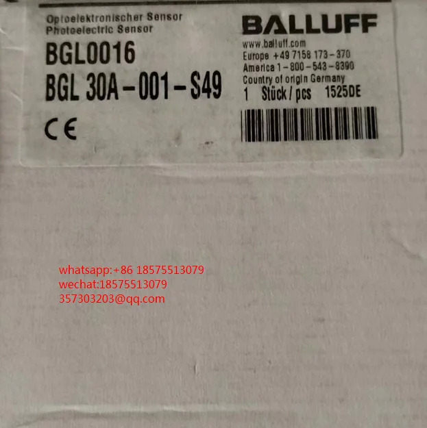 Balluff BGL0016 BGL30A-001-S49 광전센서 BNI004M신