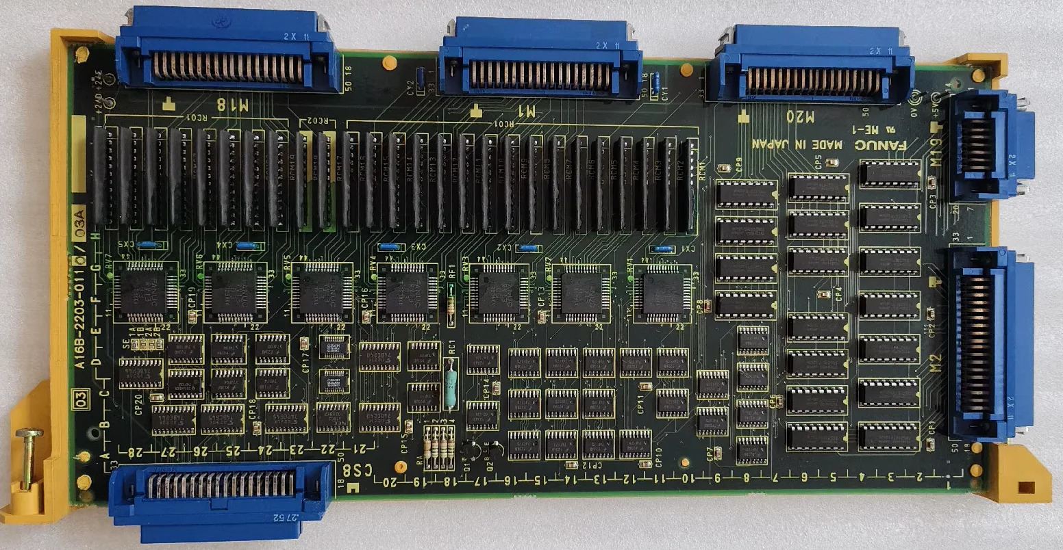 A16B-2203-0110 리퍼 I/O 회로 기판은 정상 을 위해 리퍼되었습니다. A16B 2203 0110