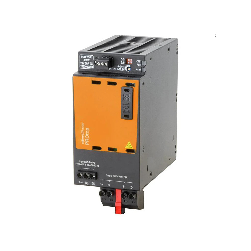 2467000000  Weidmuller 스위칭 전원공급장치 PRO TOP1 480W 24V 20A EX용