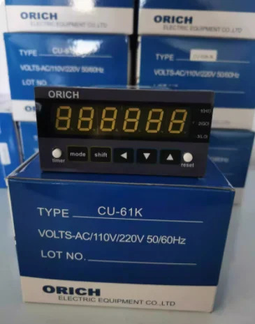 ORICH 타코미터 CU-61K-N CU-61K/62K/63K-N CA-61K/62K-N RLU-40-N VU-T40 공급 장치