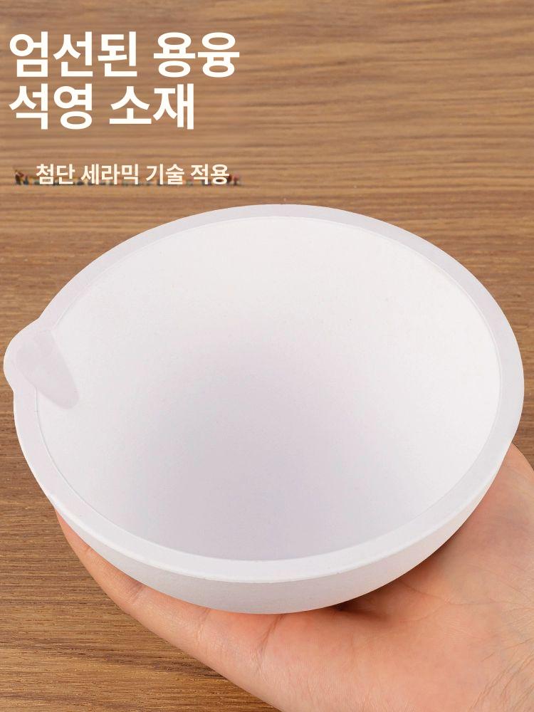 그릇 도가니 백금 금속 손잡이 석영볼 은 주조 채찍 용기 집게 실리카 정제를위한 컵 - 상세 이미지 2